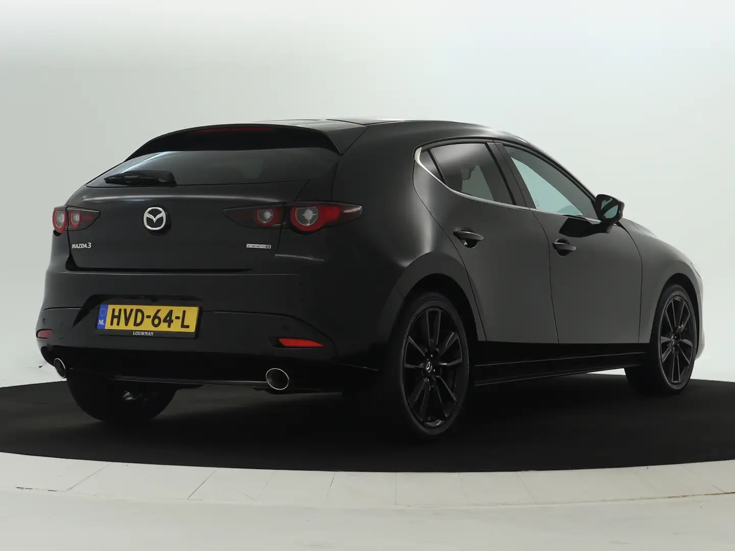 Mazda 3 2.0 e-SkyActiv-X M Hybrid 186 Takumi | Rood Leder Noir - 2