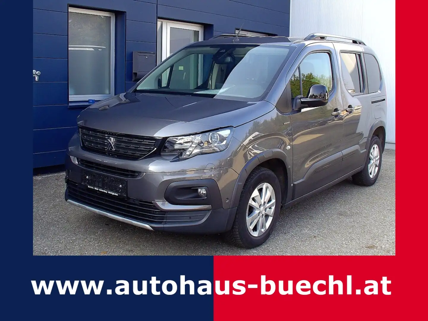 Peugeot Rifter 1,5 BlueHDI 130 S&S GT Line EAT8 Aut. Grau - 1