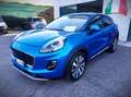 Ford Puma 1.0 ecoboost HYBRID Titanium X  FULL OPT. * PROMO Bleu - thumbnail 1