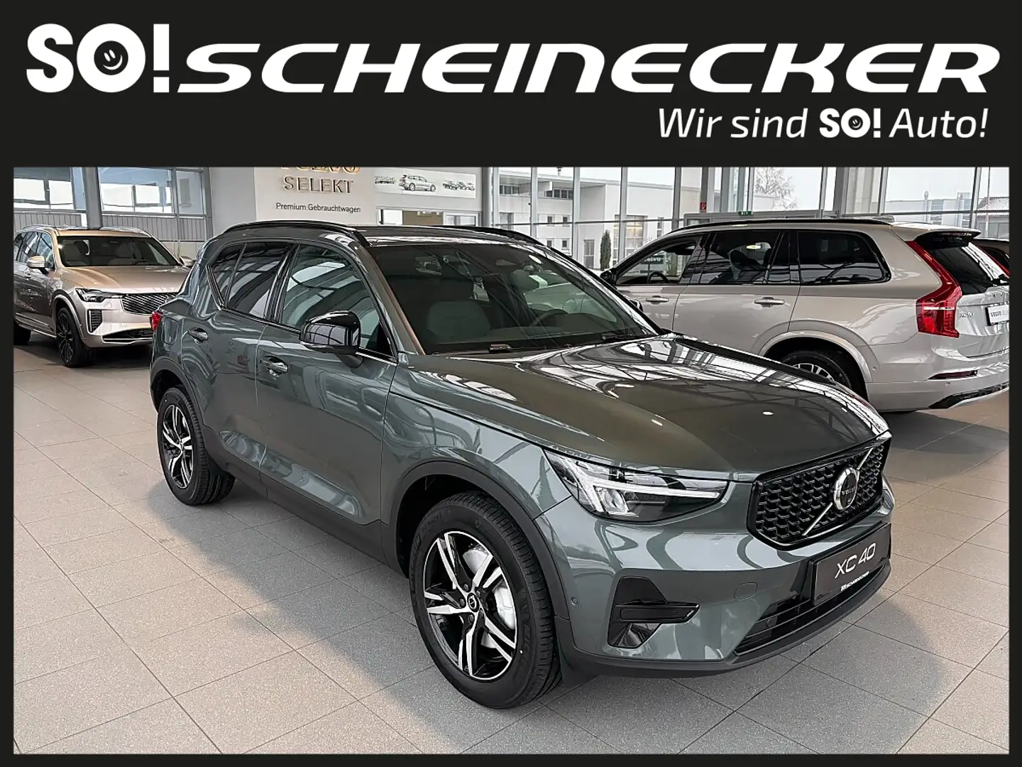 Volvo XC40 B3 Plus Dark Aut. Grün - 1