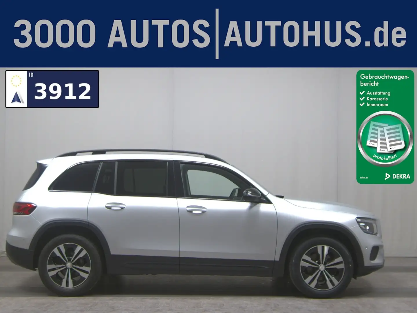 Mercedes-Benz GLB 200 Progressive Night Navi Multibeam RFK Shz Argent - 1