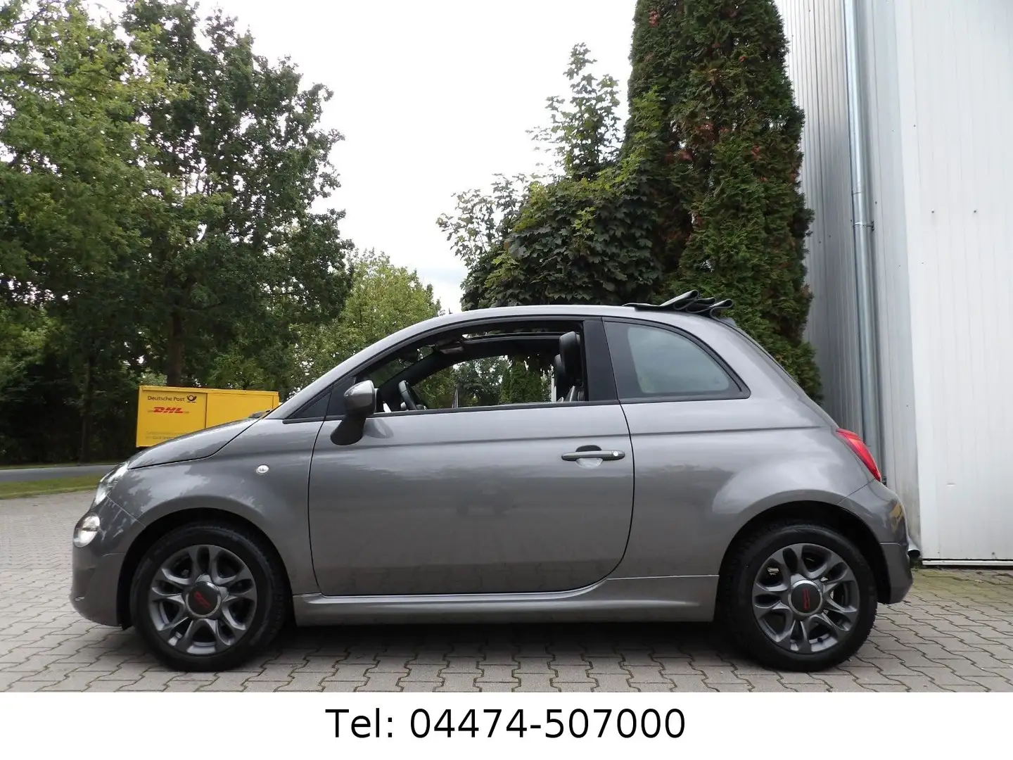 Fiat 500C Sport Tempomat DAB+ Gris - 1