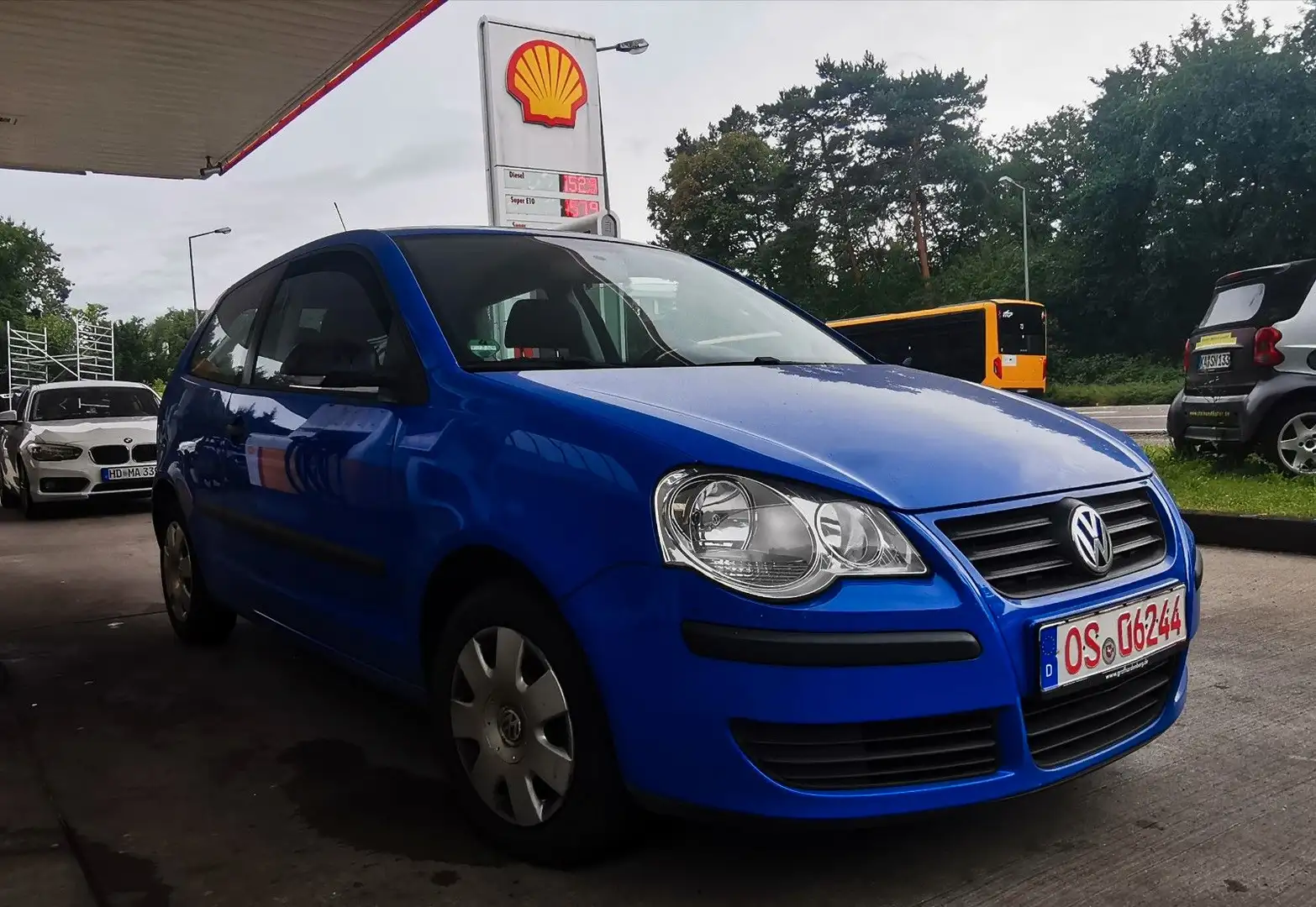 Volkswagen Polo IV Trendline, netto 3300 € Bleu - 1