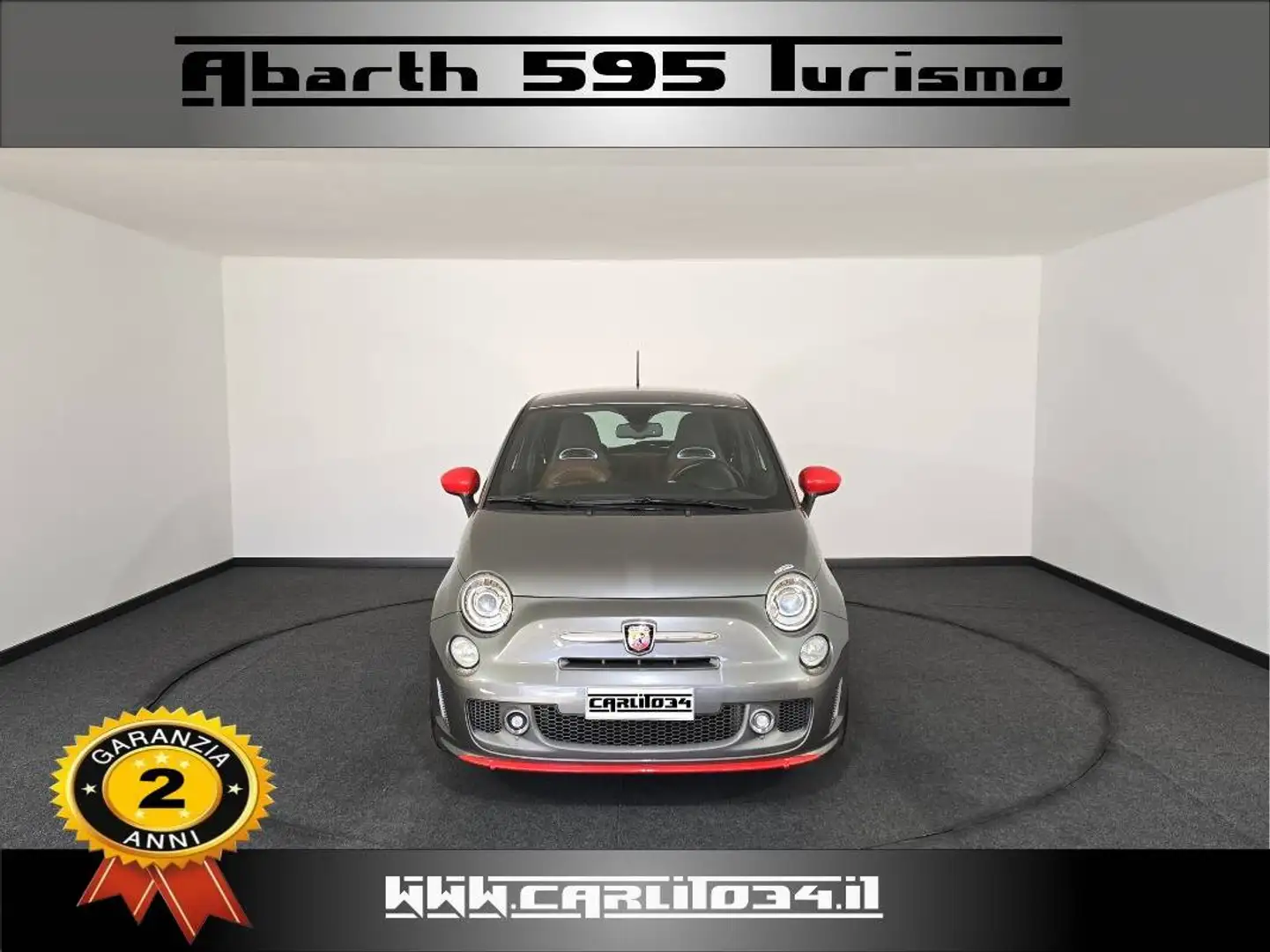 Abarth 595 595 1.4 16v t. t-jet turismo 160cv Szary - 1