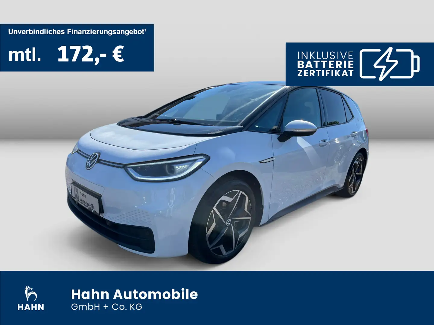 Volkswagen ID.3 Pure Performance Style Wärmepumpe NAVI Matr Weiß - 1