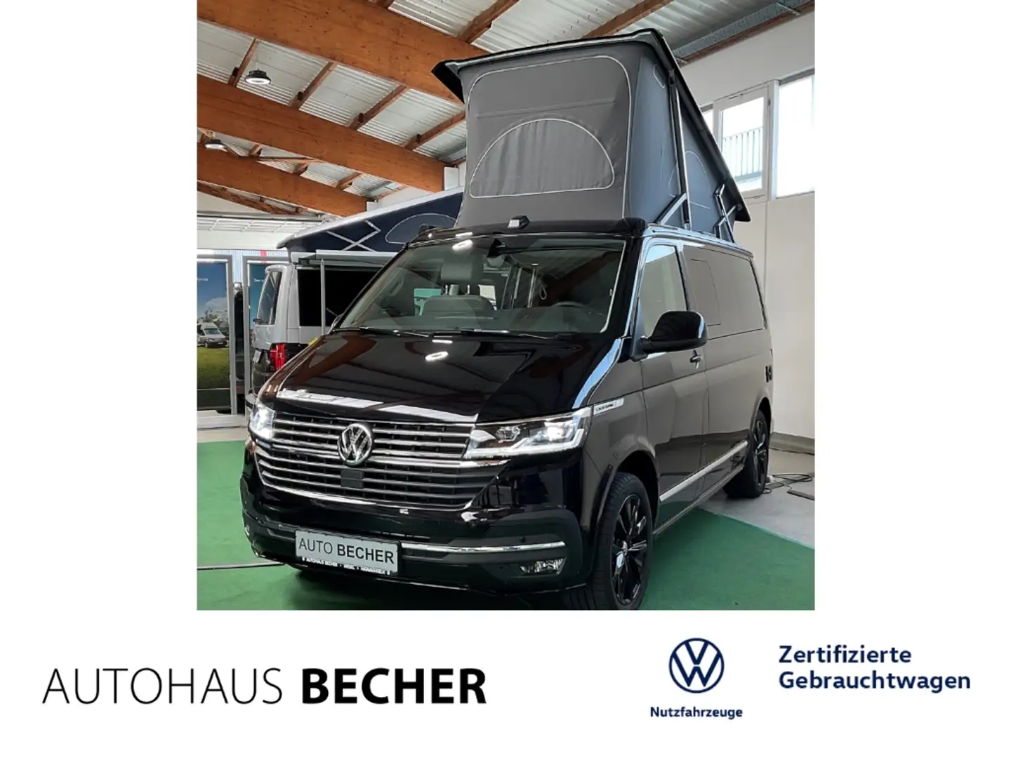 Volkswagen T6.1 California Ocean 2.0 TDI DSG/Standhzg/AHK Чорний - 1