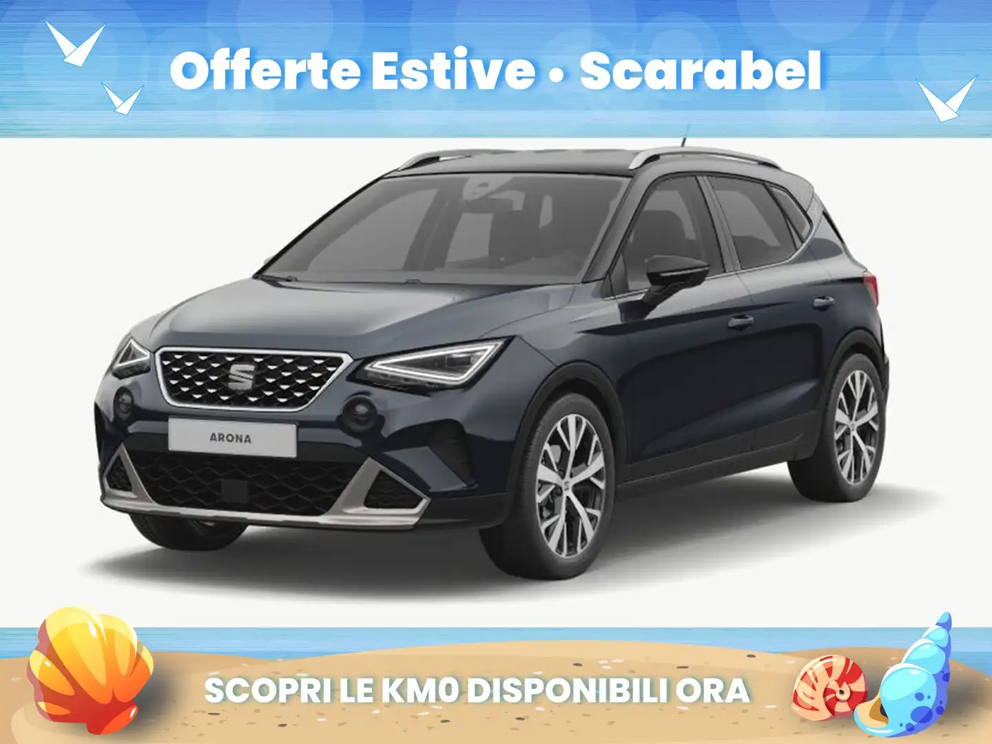 SEAT Arona 1.0 ecotsi xperience 95cv Grijs - 1