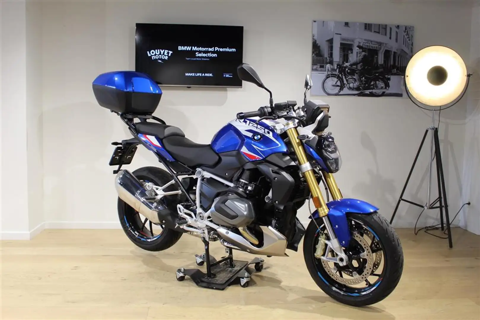 BMW R 1250 R 0 Bleu - 1