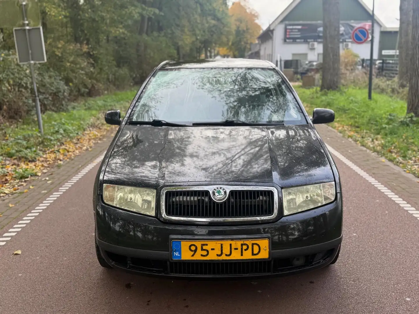 Skoda Fabia 1.4 Comfort AIRCO!APK2026!5DEURS! Zwart - 2