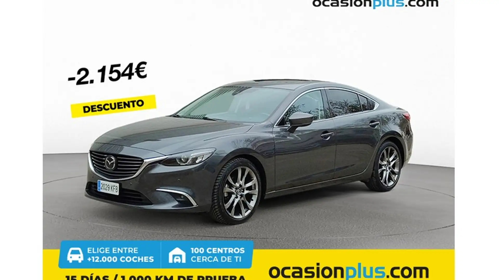 Mazda 6 2.5 Lux.+Prem.Black+Travel+SR(Navi) Aut. Gris - 1