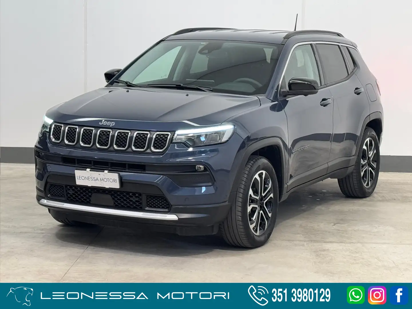 Jeep Compass 1.3 turbo t4 phev Limited 4xe auto *PREZZO REALE* Grey - 1