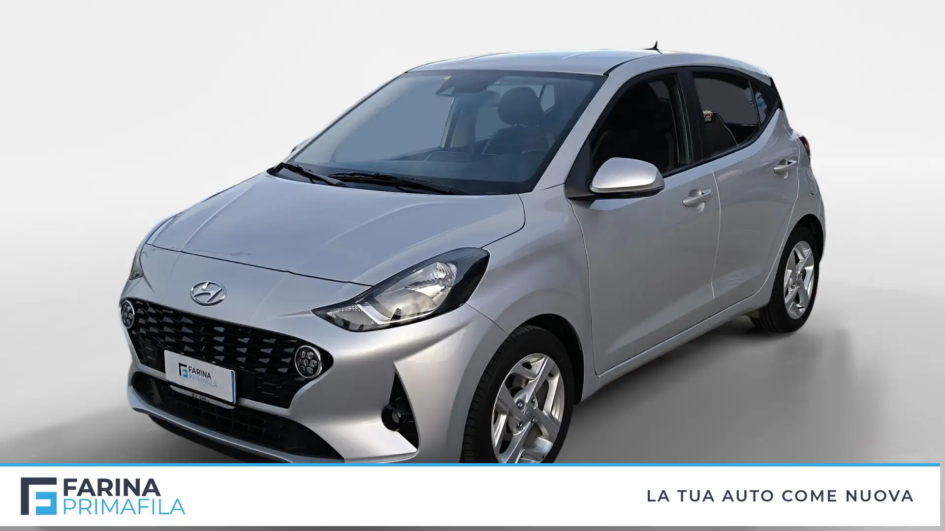 Hyundai i10 1.0 MPI Tech Connect Pack Argento - 1