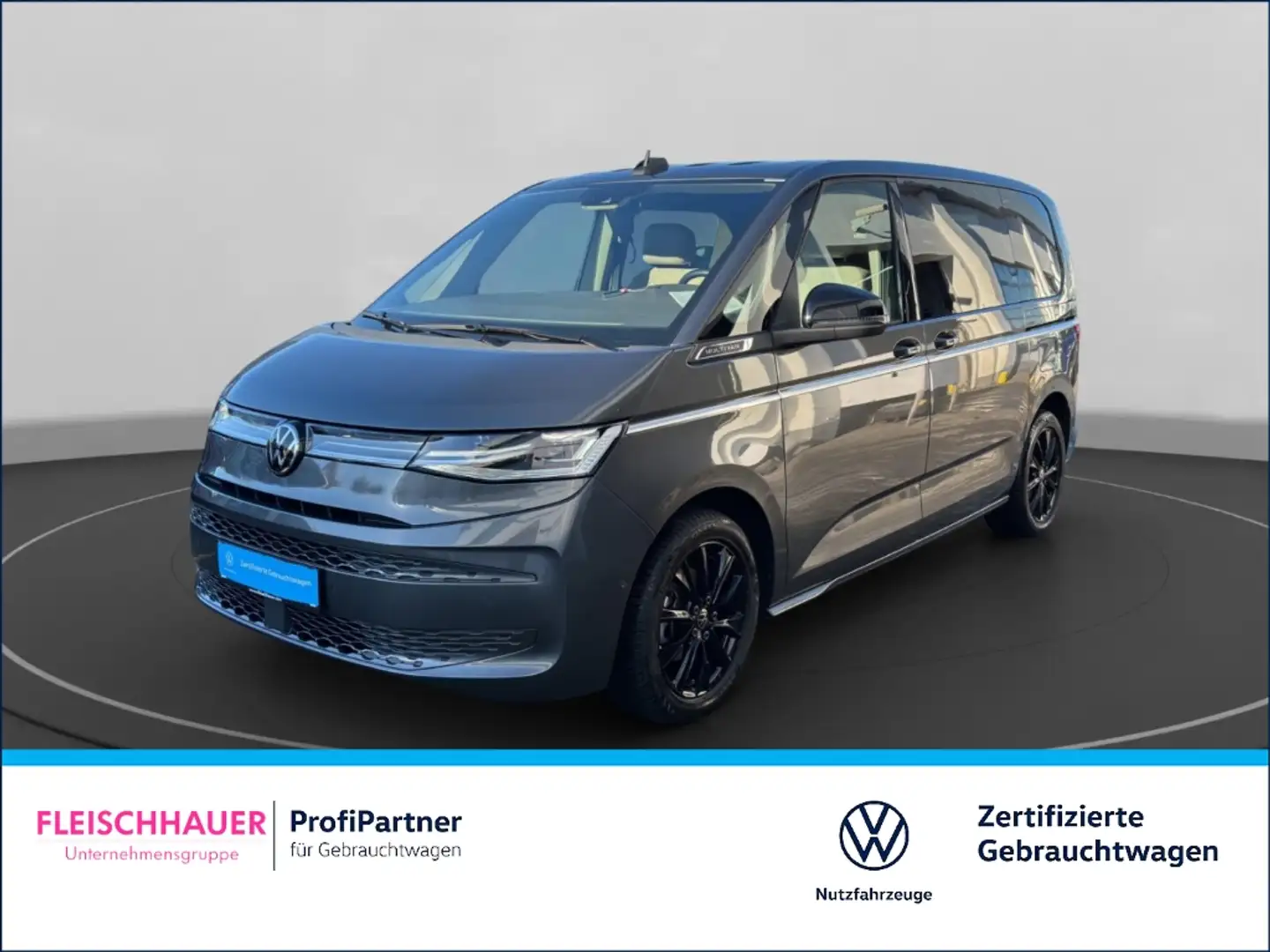 Volkswagen T7 Multivan AHK+SHZ+ACC+LED+NAVI+KAMERA Grau - 1