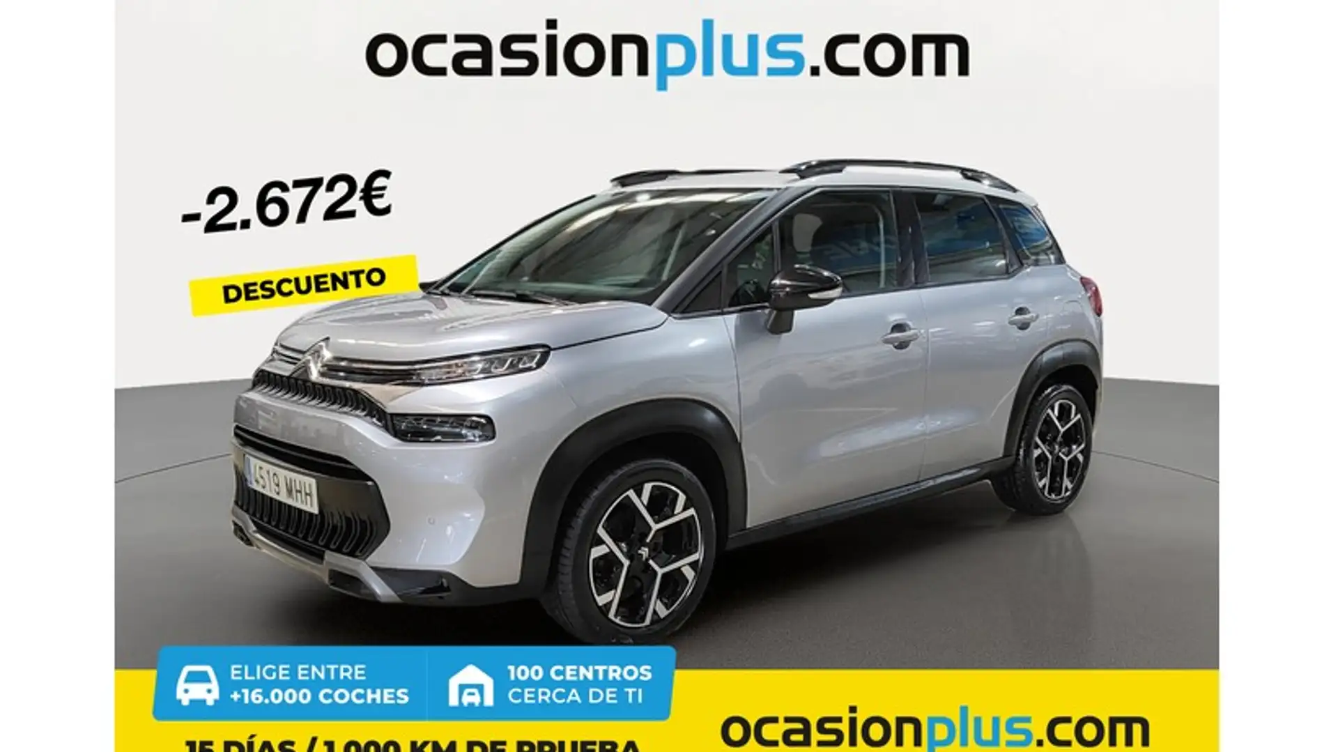 Citroen C3 Aircross Puretech S&S Shine Pack EAT6 130 Plateado - 1
