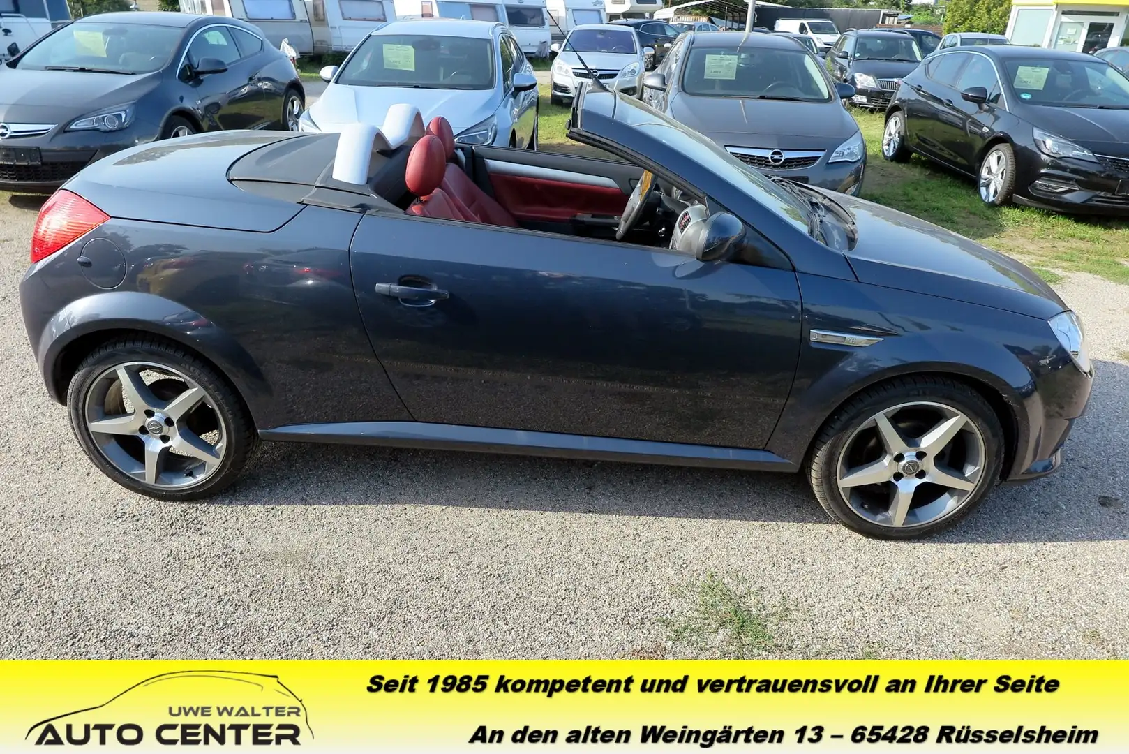 Opel Tigra B Twin Top 1.4 - Allwetterreifen NEU - Leder Gris - 2
