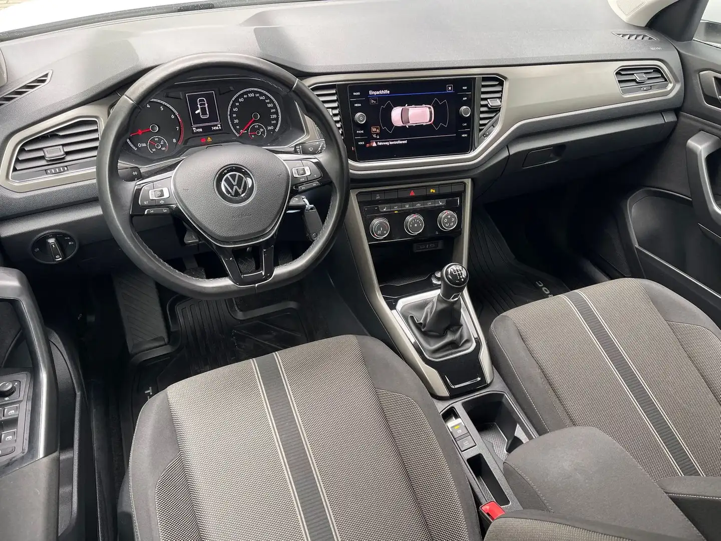 Volkswagen T-Roc 1.0 TSI Style+ACC+SitzH+PDC+Carplay White - 2