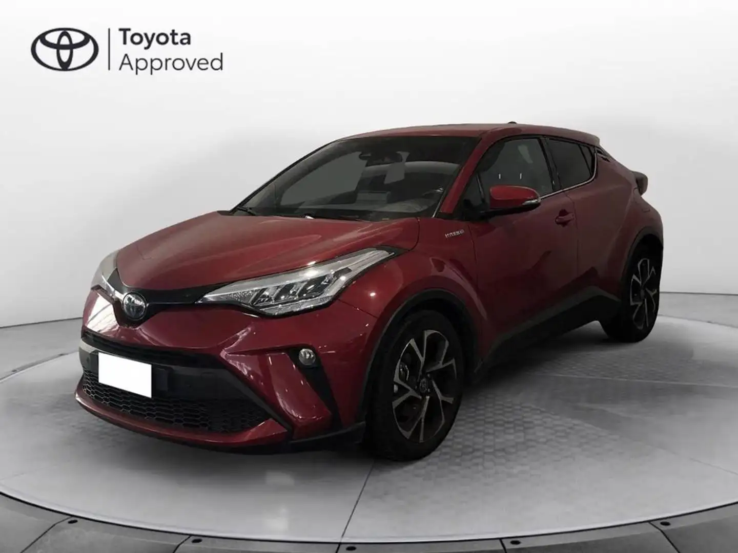 Toyota C-HR 1.8h Trend e-cvt Rosso - 1