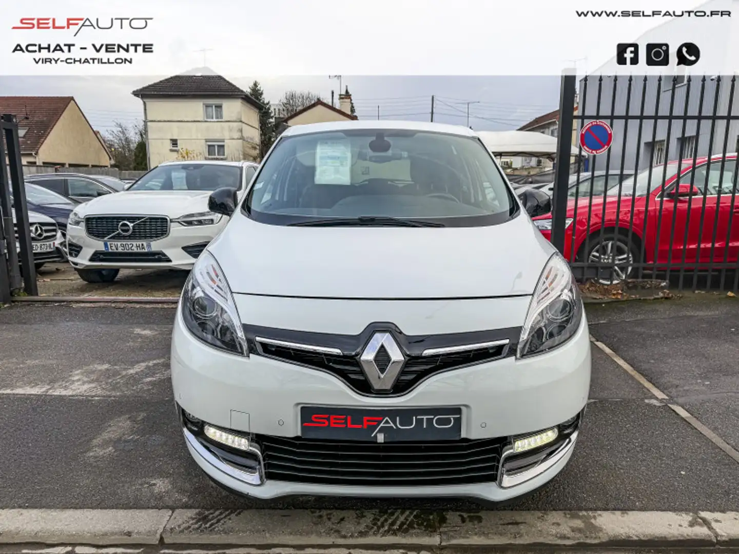 Renault Scenic 1.5 DCI 110CH ENERGY BOSE ECO² 2015 Blanc - 2