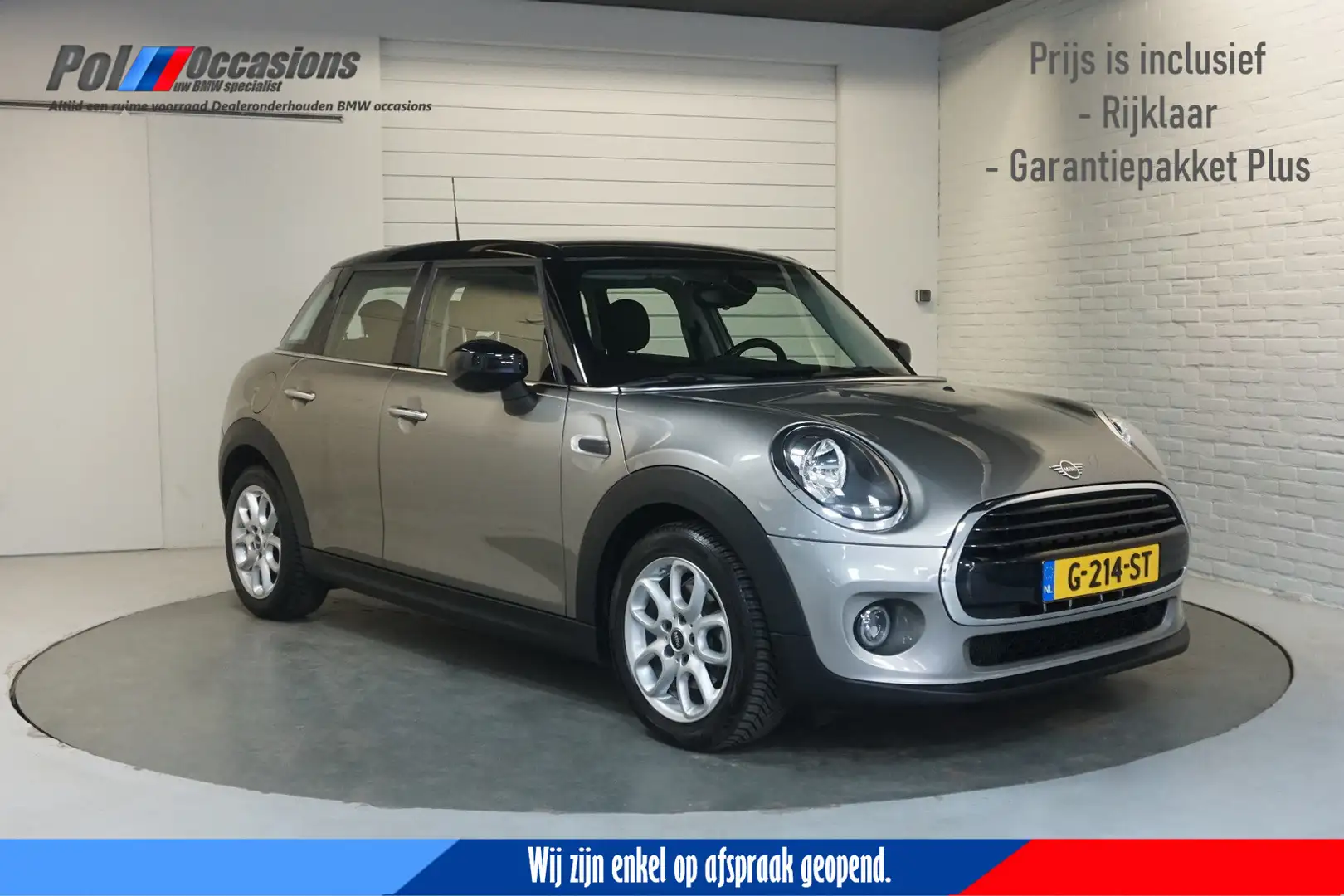 MINI Cooper Mini 1.5 Automaat | Carplay | Dealerauto | Eerste Gris - 1