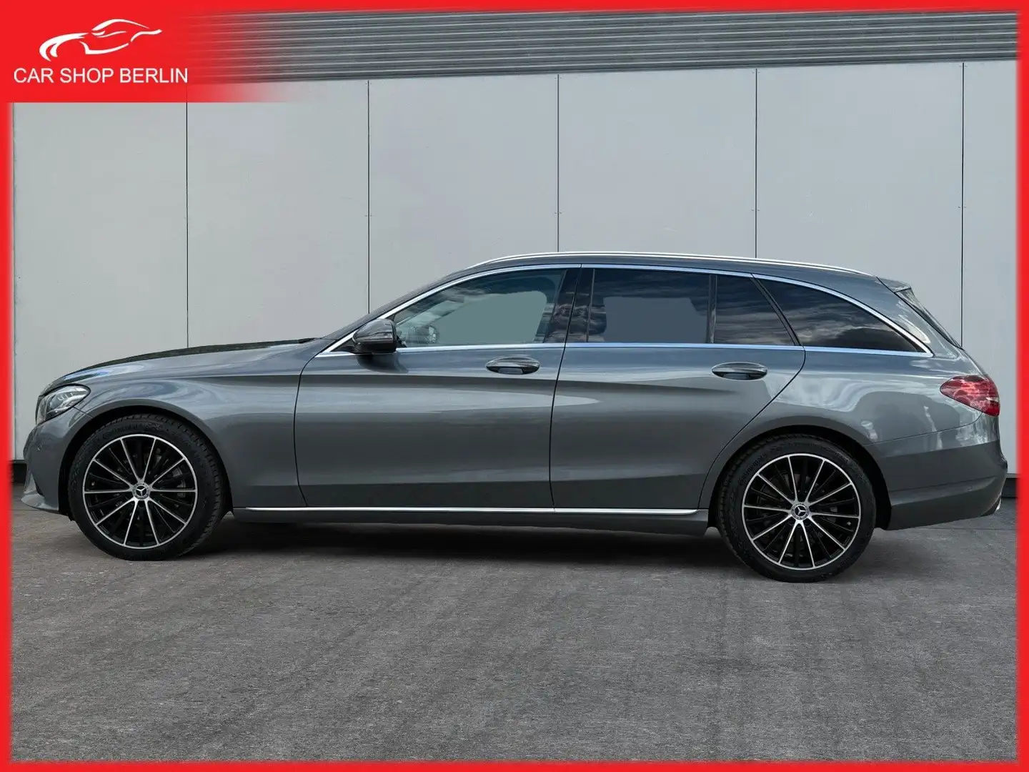 Mercedes-Benz C 200 T Avantgarde LED Automatik Distronic Tot/Sp Gris - 2
