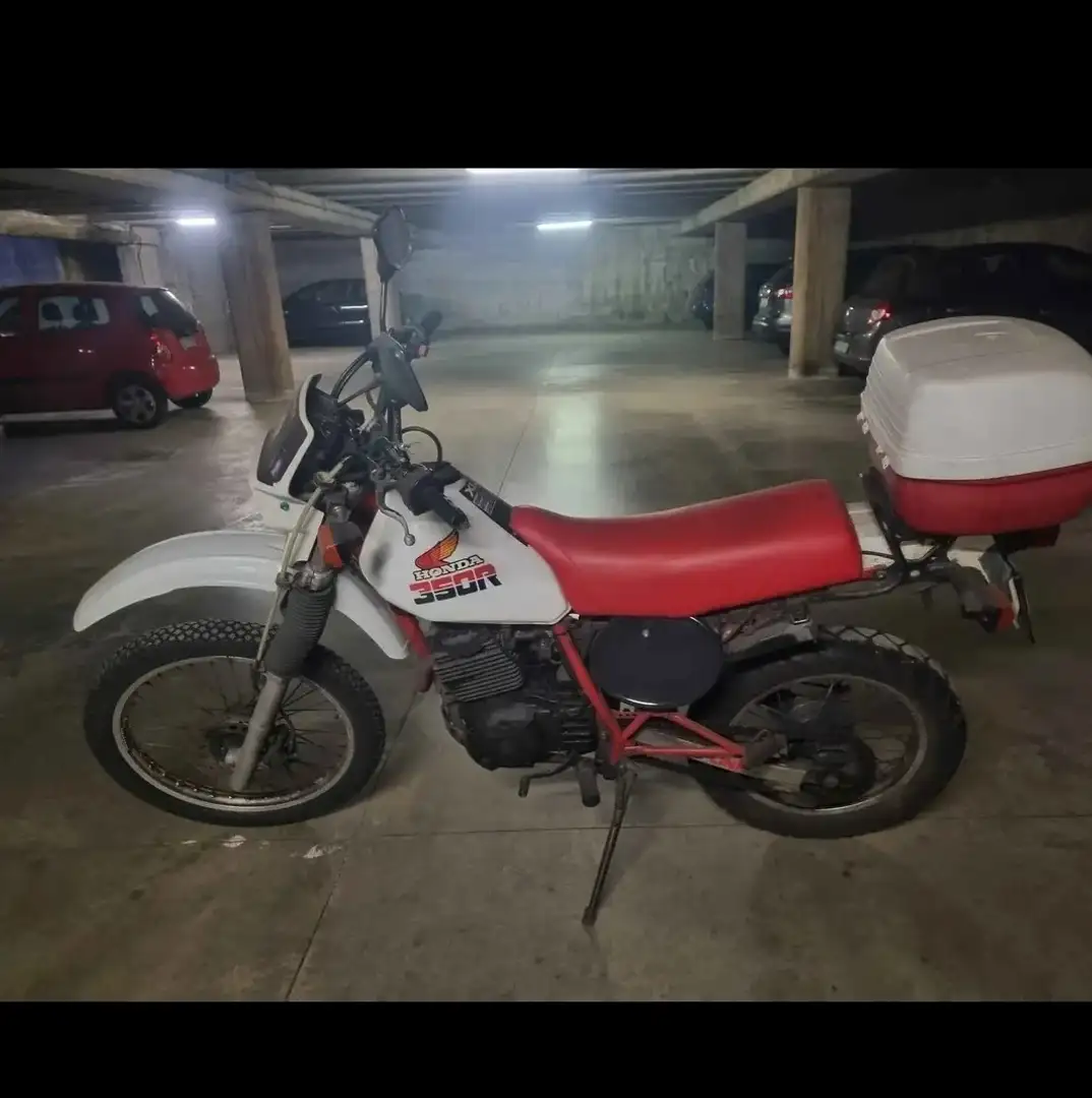 Honda XL 350 Blanc - 2