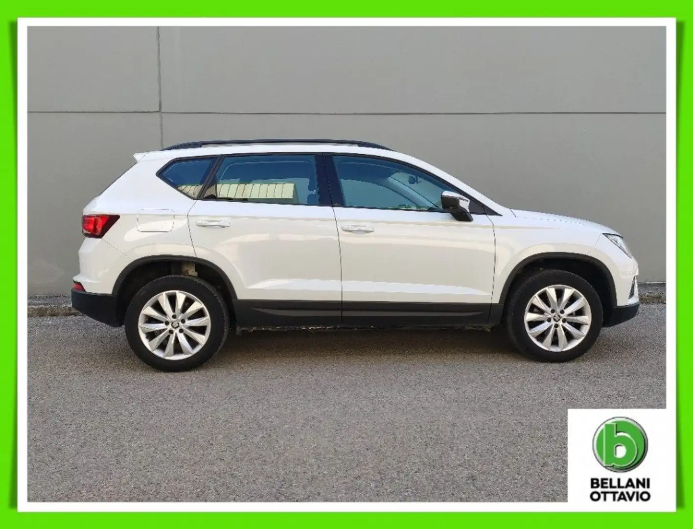 SEAT Ateca 1.6 TDI DSG Business/FARI LED/NAVIGATORE Weiß - 2