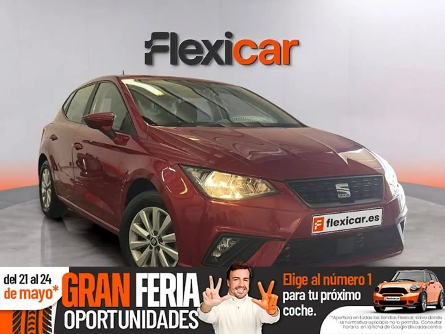 SEAT Ibiza 1.0 TSI 81kW (110CV) Style Go Rojo - 1