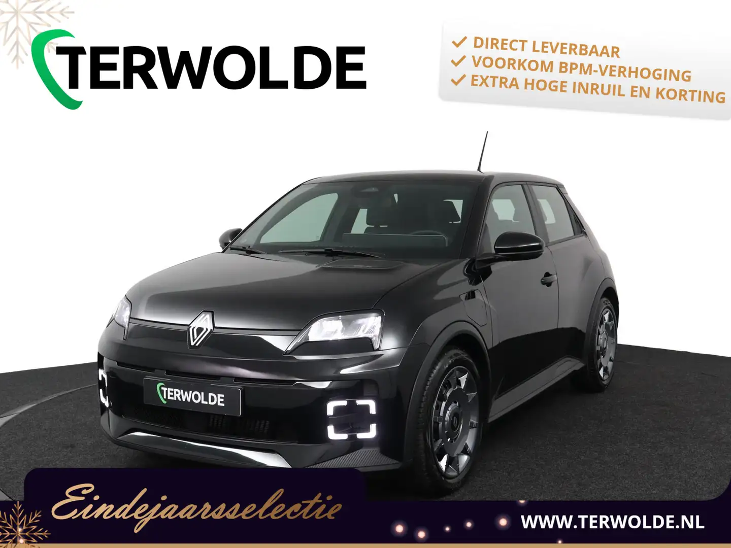 Renault R 5 evolution 120 pk urban range | €3.640 Korting! | p Zwart - 1