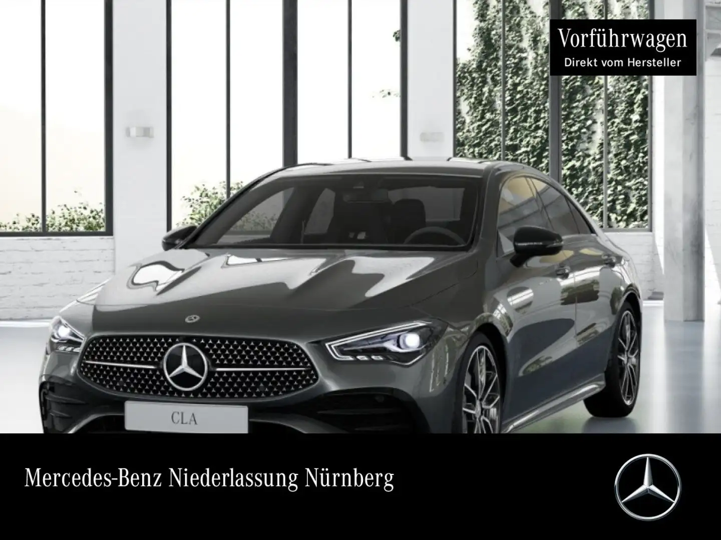 Mercedes-Benz CLA 220 4M AMG+NIGHT+LED+KAMERA+8G Grigio - 1