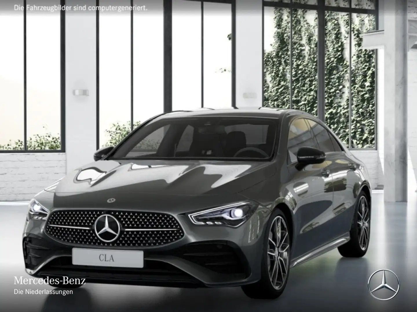 Mercedes-Benz CLA 220 4M AMG+NIGHT+LED+KAMERA+8G Grigio - 2