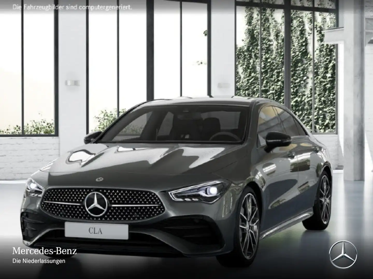 Mercedes-Benz CLA 220 4M AMG+NIGHT+LED+KAMERA+8G Grau - 2