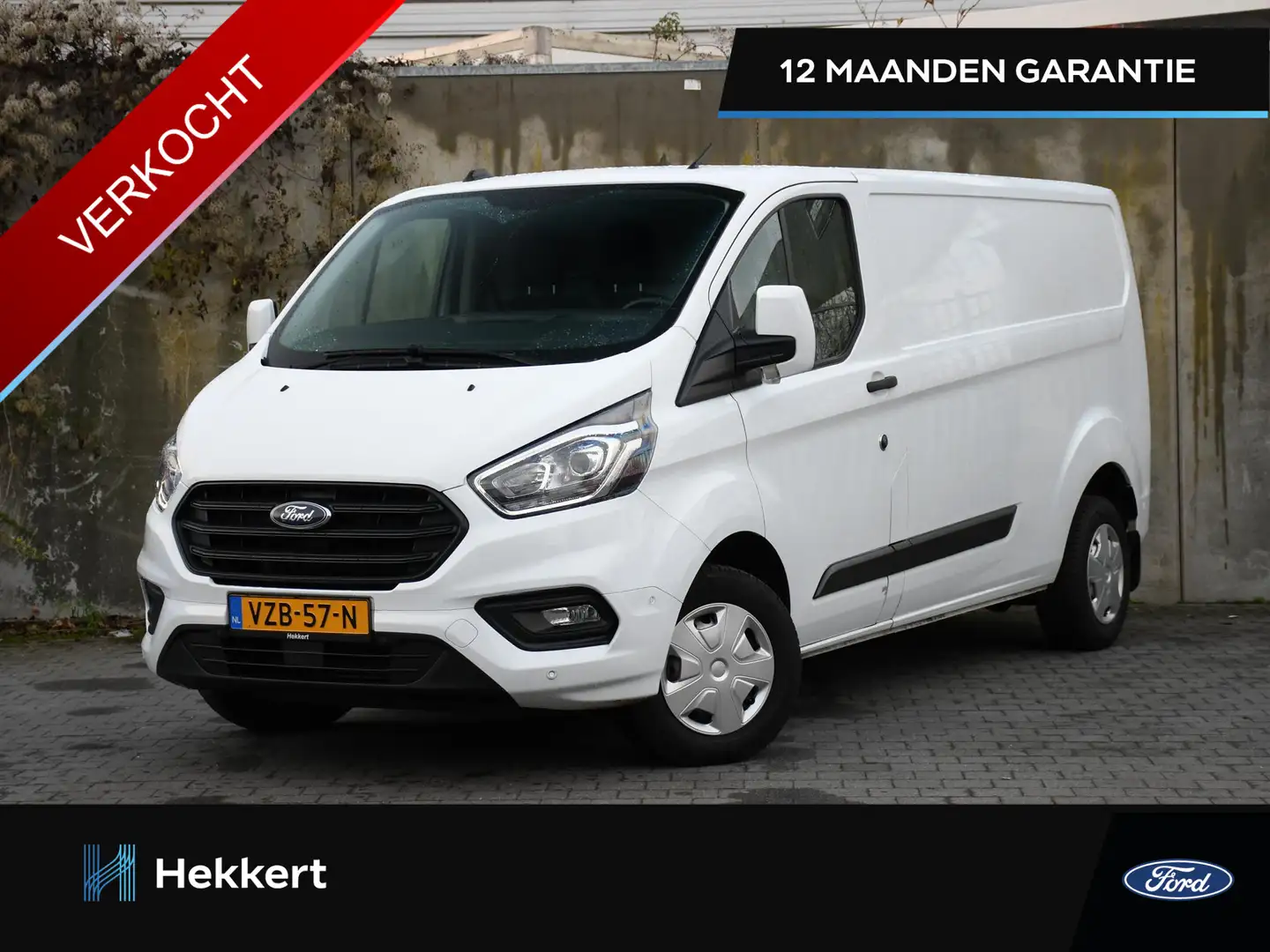 Ford Transit Custom GB Trend 300 L2H1 2.0 TDCi 105PK PDC + CAMERA | CR Blanc - 1