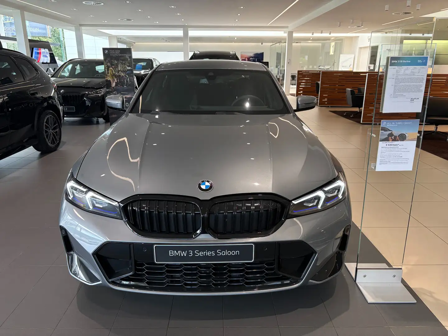 BMW 318 318iA Gris - 2