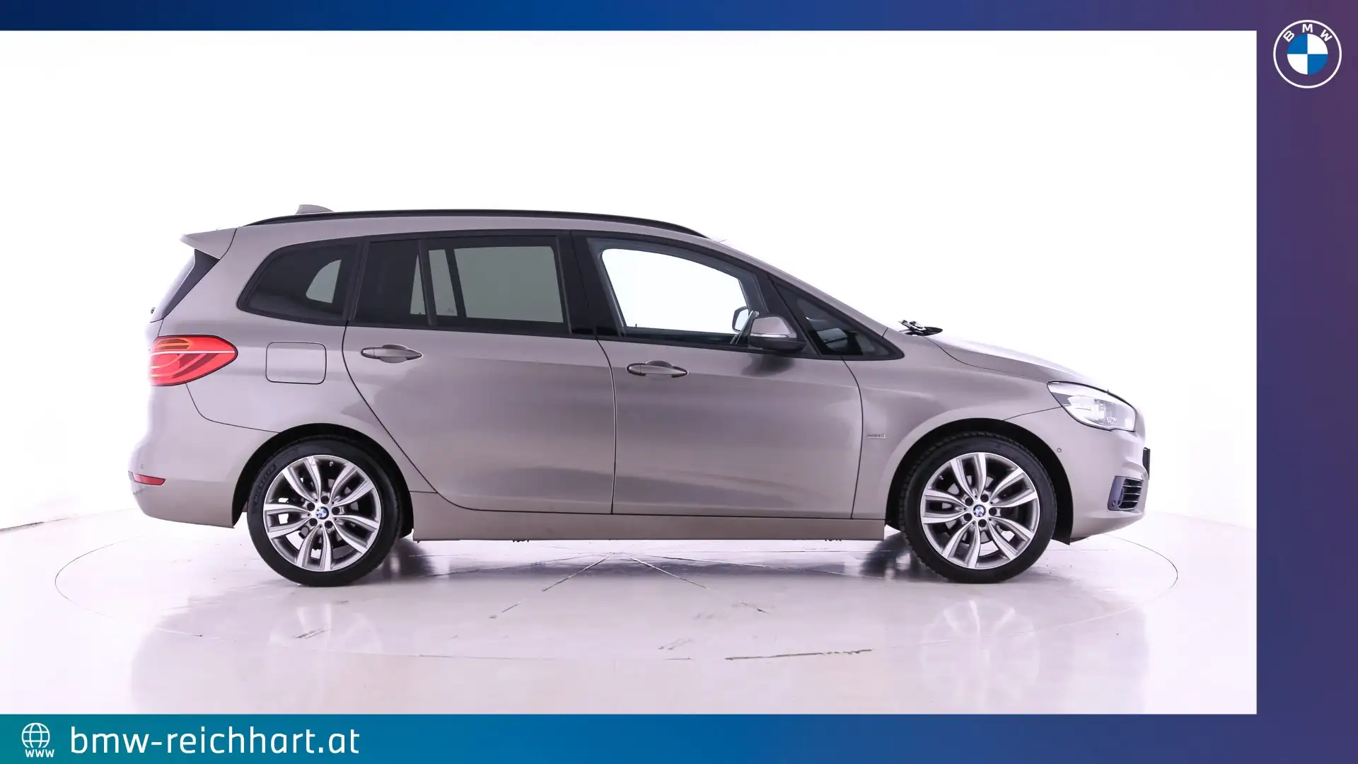 BMW 216 216d Gran Tourer Plateado - 2