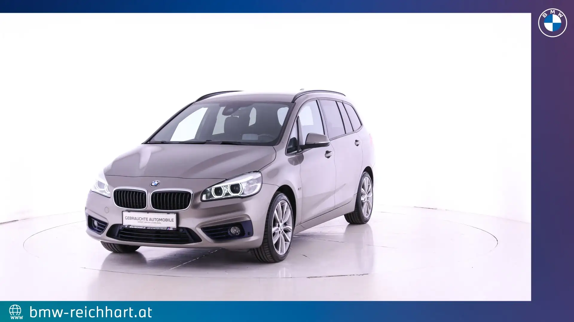 BMW 216 216d Gran Tourer Plateado - 1