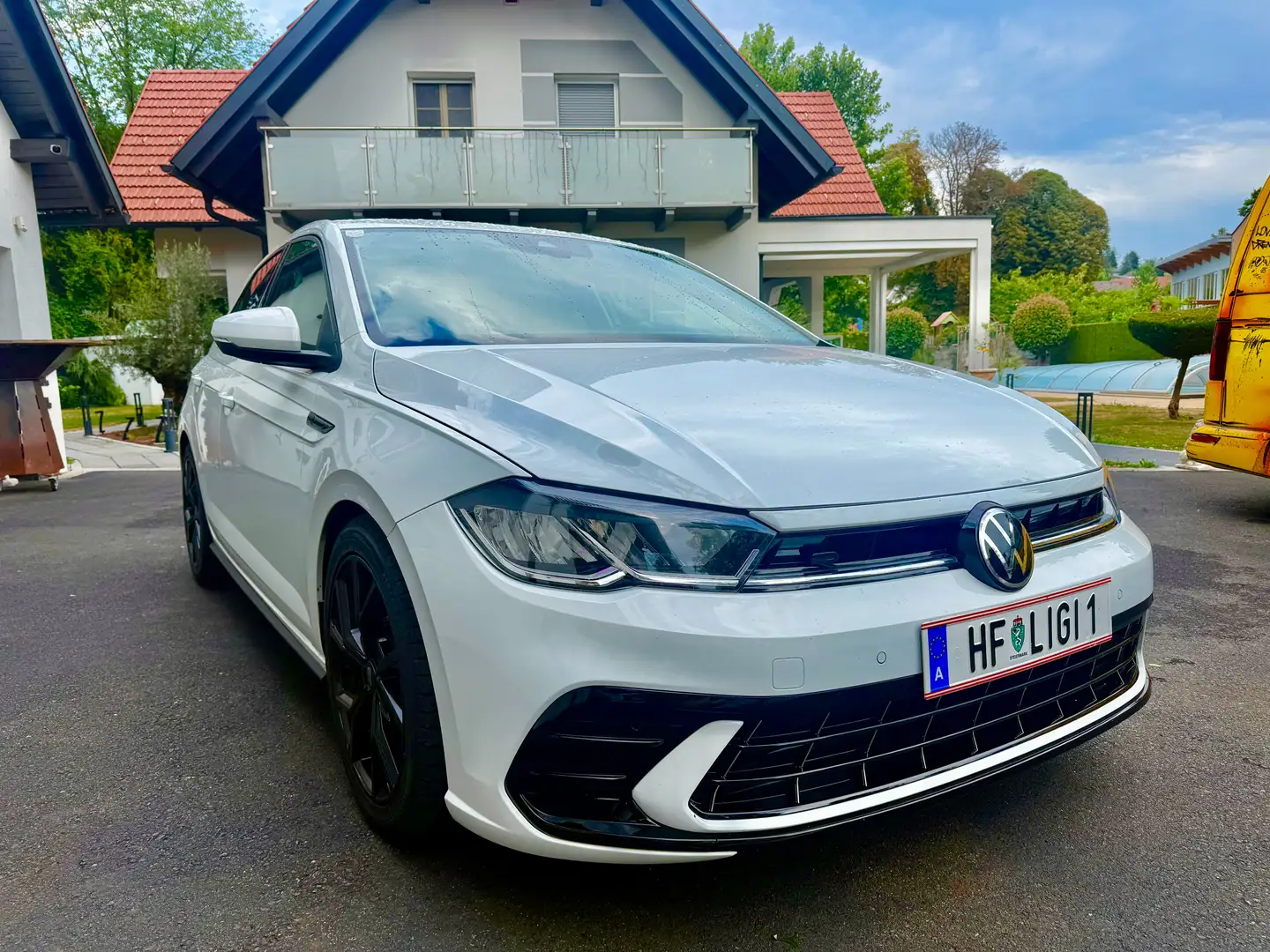 Volkswagen Polo Polo 1,0 TSI R Line -Look-Life! Weiß - 1