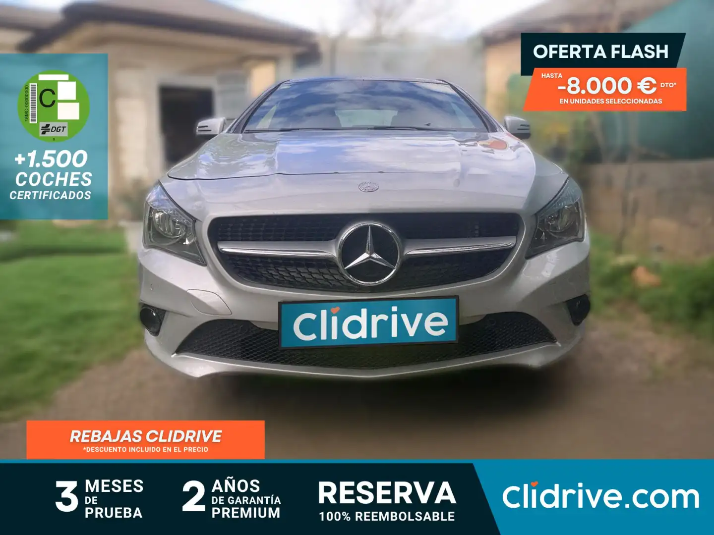 Mercedes-Benz CLA 220 220CDI 7G-DCT Gris - 1