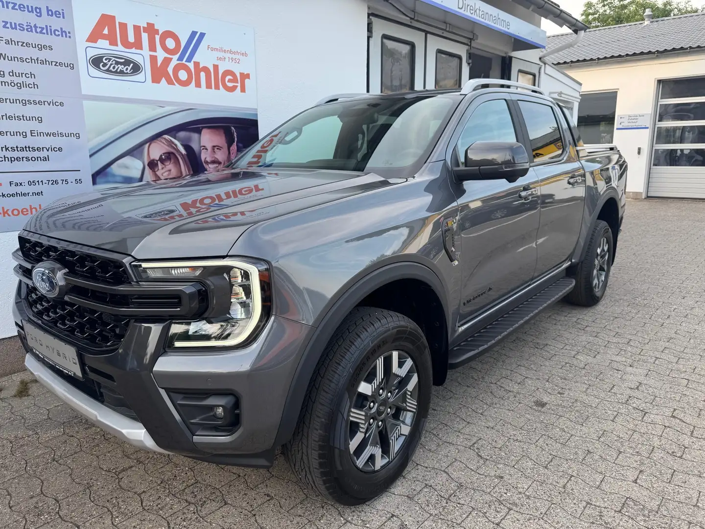 Ford Ranger Plug-in-Hybrid Wildtrak-Technologie e-4WD Gris - 1