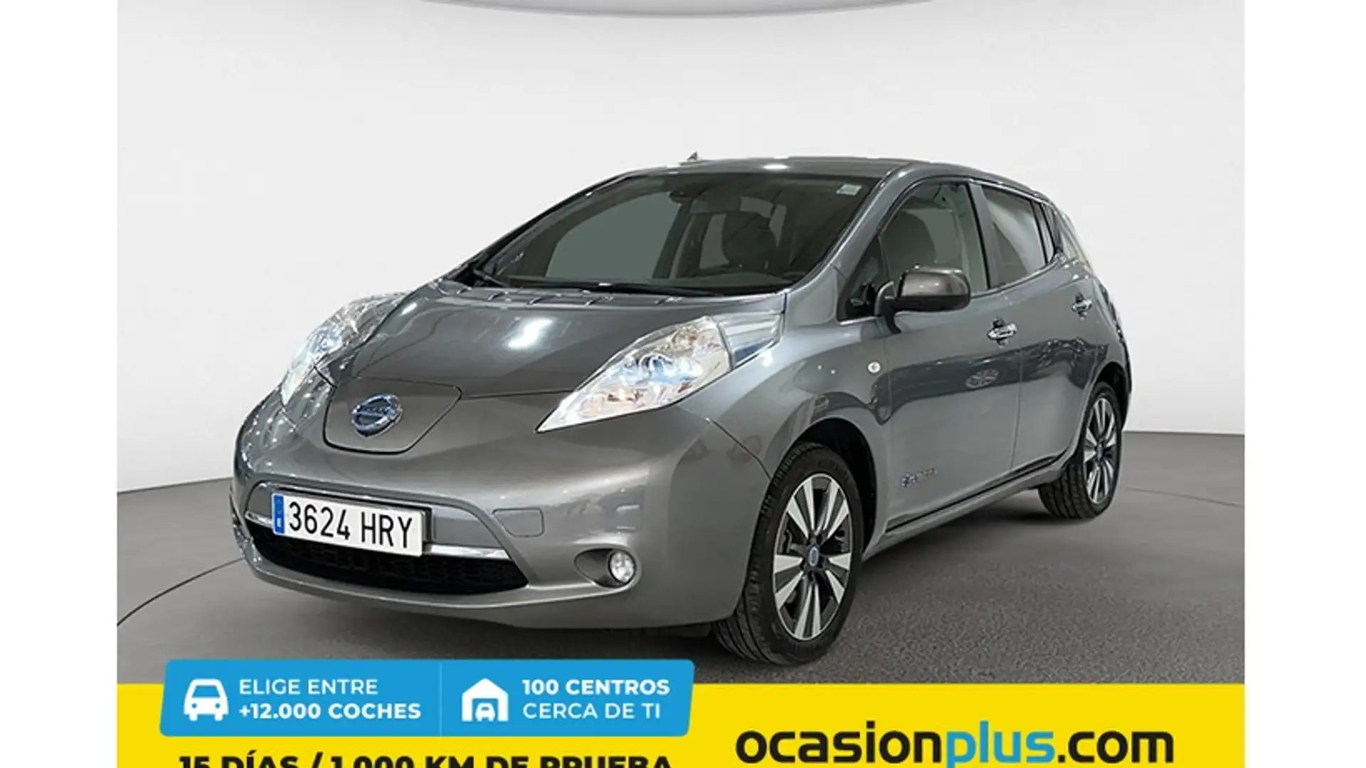 Nissan Leaf Tekna Gris - 1
