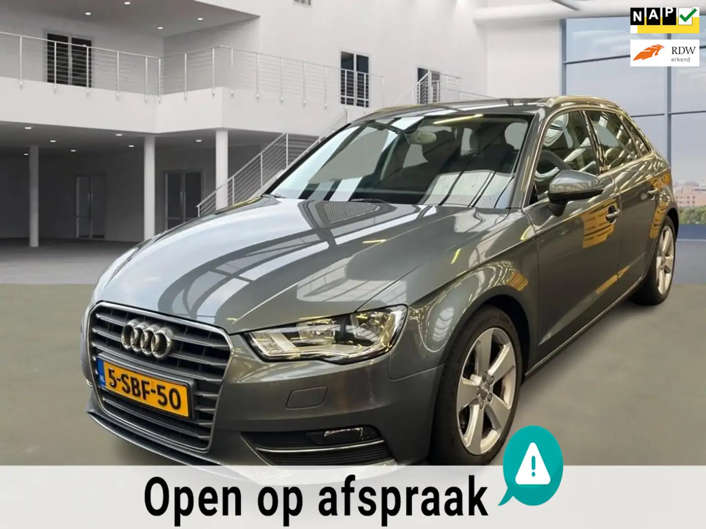 Audi A3 Sportback 1.4 TFSI Ambition Pro Line // NL. PRIJS Grijs - 1