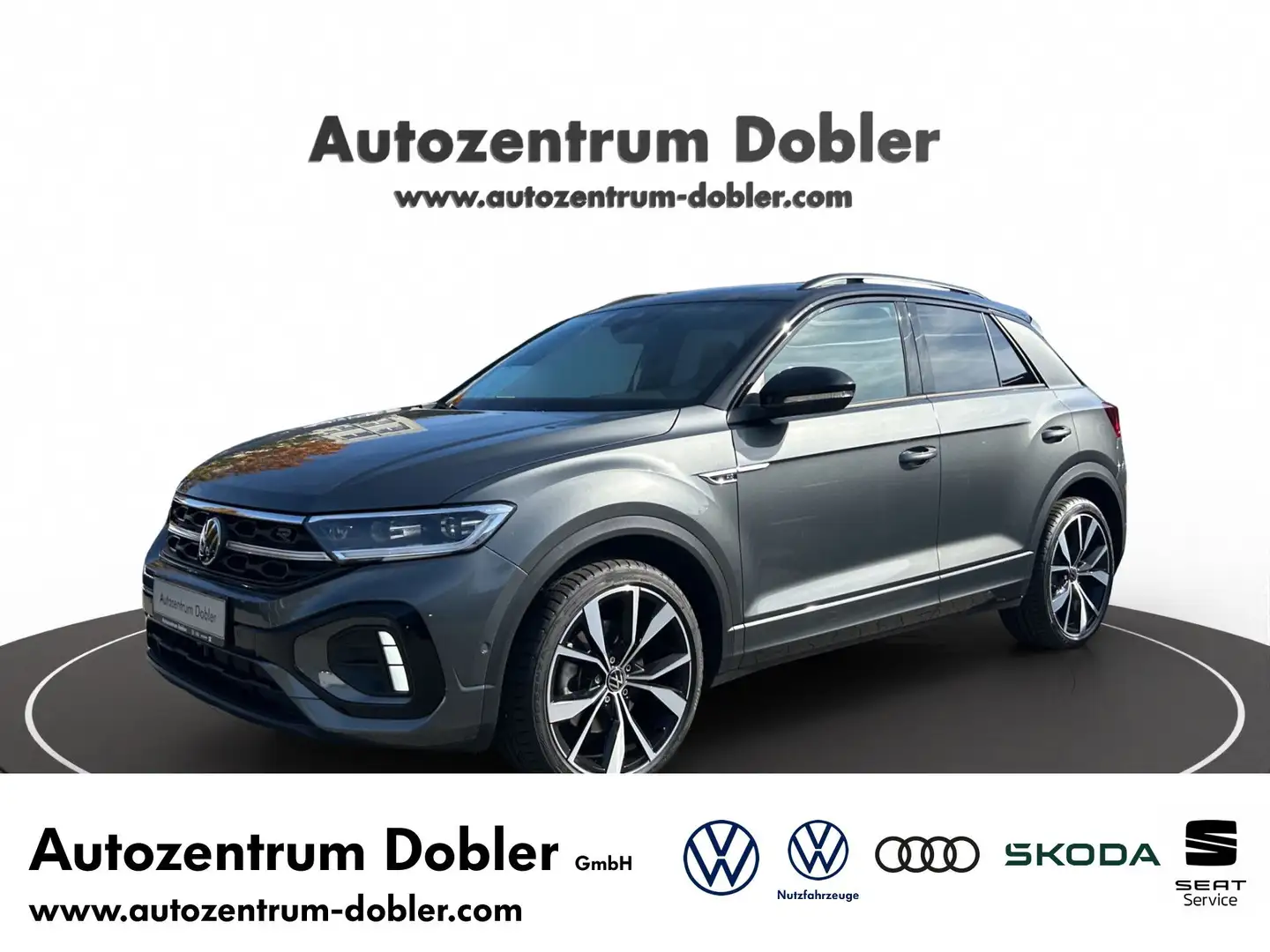 Volkswagen T-Roc R-Line 1.5 l TSI OPF 110 kW DSG AHK IQ-Light Grau - 1