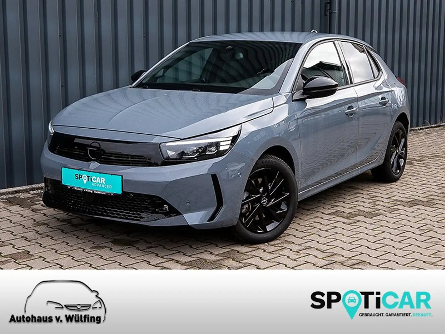 Opel Corsa GS-Line +NEUWERTIGER WERKSWAGEN+ZUSATZAUSSTATTUNG+ Grau - 1