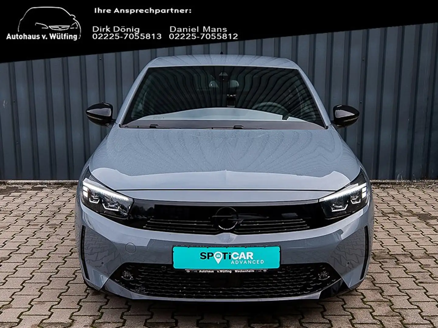 Opel Corsa GS-Line +NEUWERTIGER WERKSWAGEN+ZUSATZAUSSTATTUNG+ Grau - 2