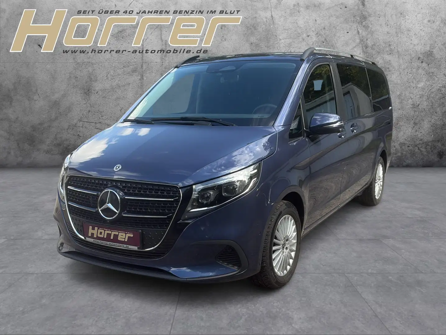 Mercedes-Benz V 250 lang Style 4M AIRMATIC Distr el.Tür Pano Bleu - 1