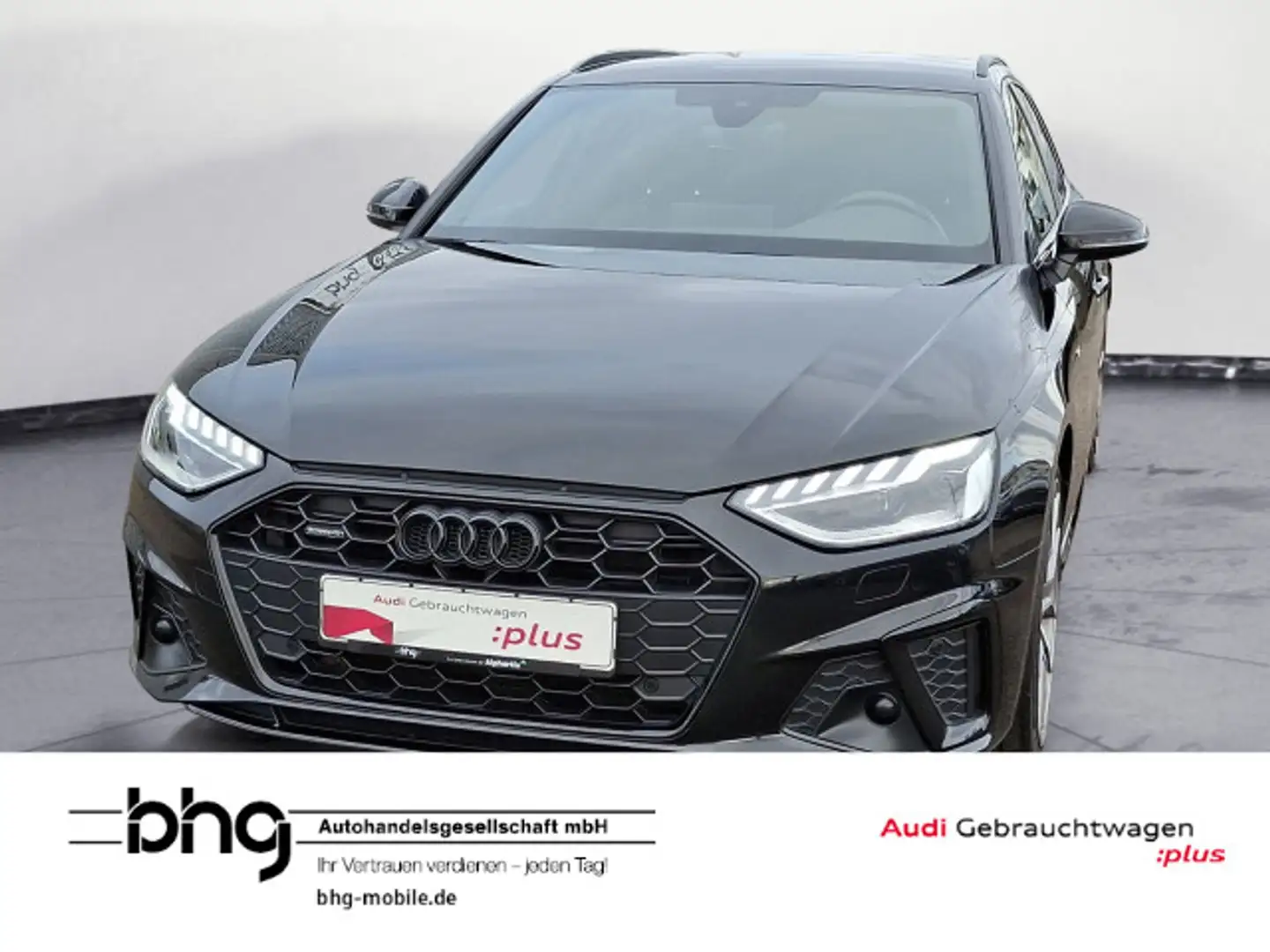 Audi A4 40 TDI quattro S tronic S line Optikplu Schwarz - 1