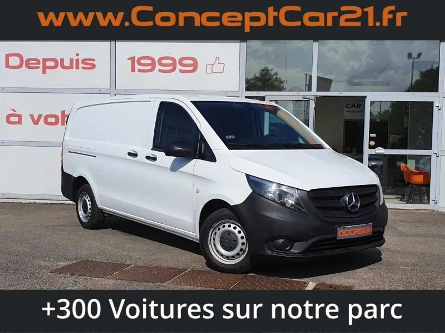 Mercedes-Benz Vito Long Select 111 CDI 2.8t 114cv TVA RECUPERABLE Blanc - 1
