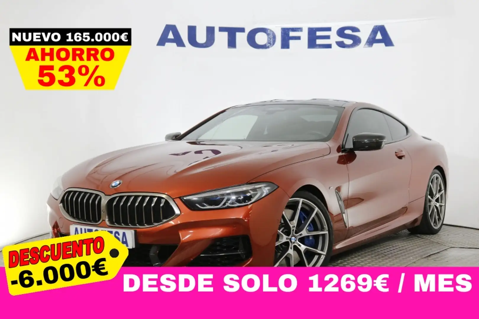 BMW X2 M M850I Coupe XDrive Pack Auto 530cv 2P # CUERO,NAVY Portocaliu - 1