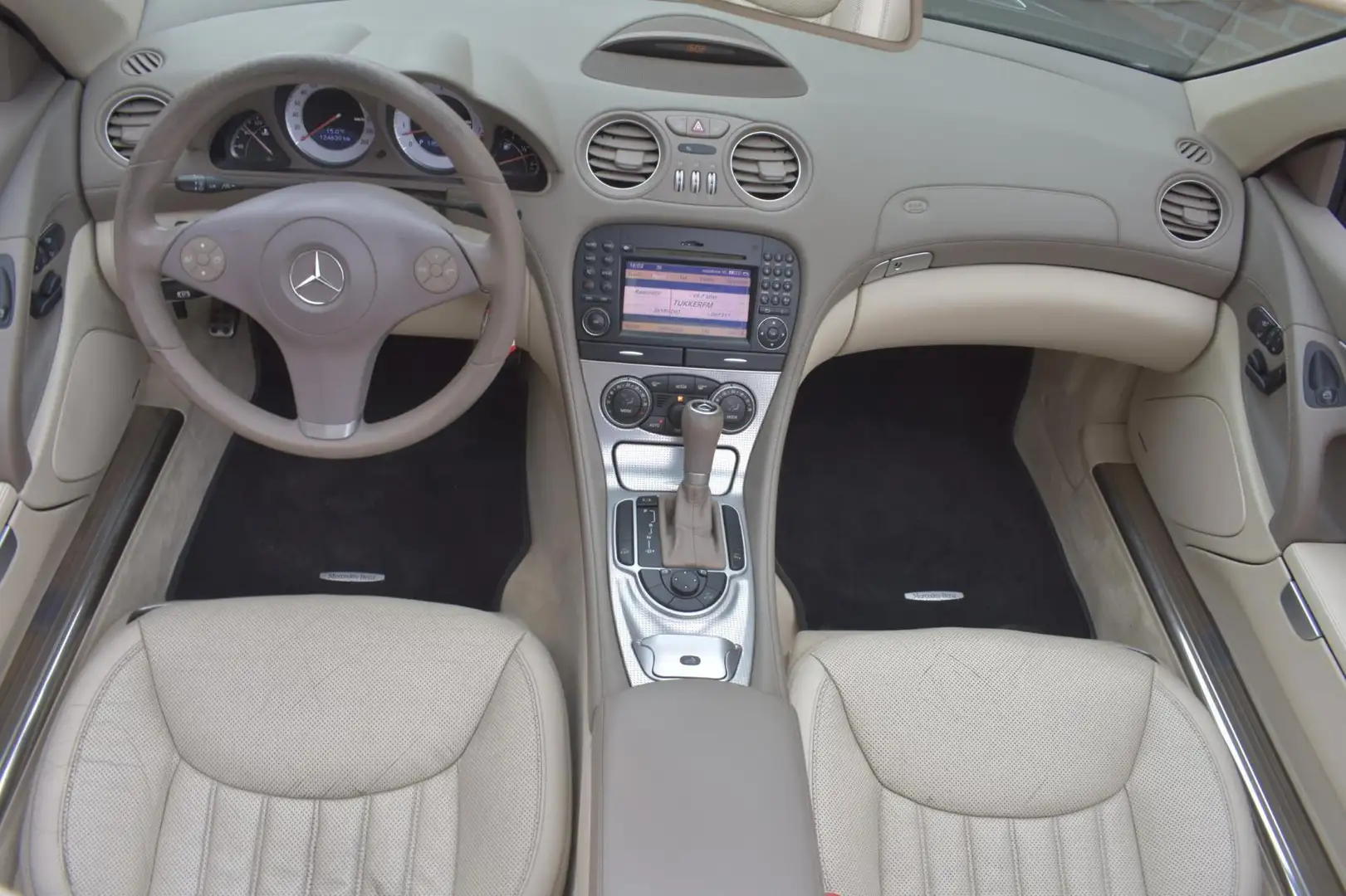 Mercedes-Benz SL 350 '08 Xenon Leder Clima Cruise Inruil mogelijk Černá - 2