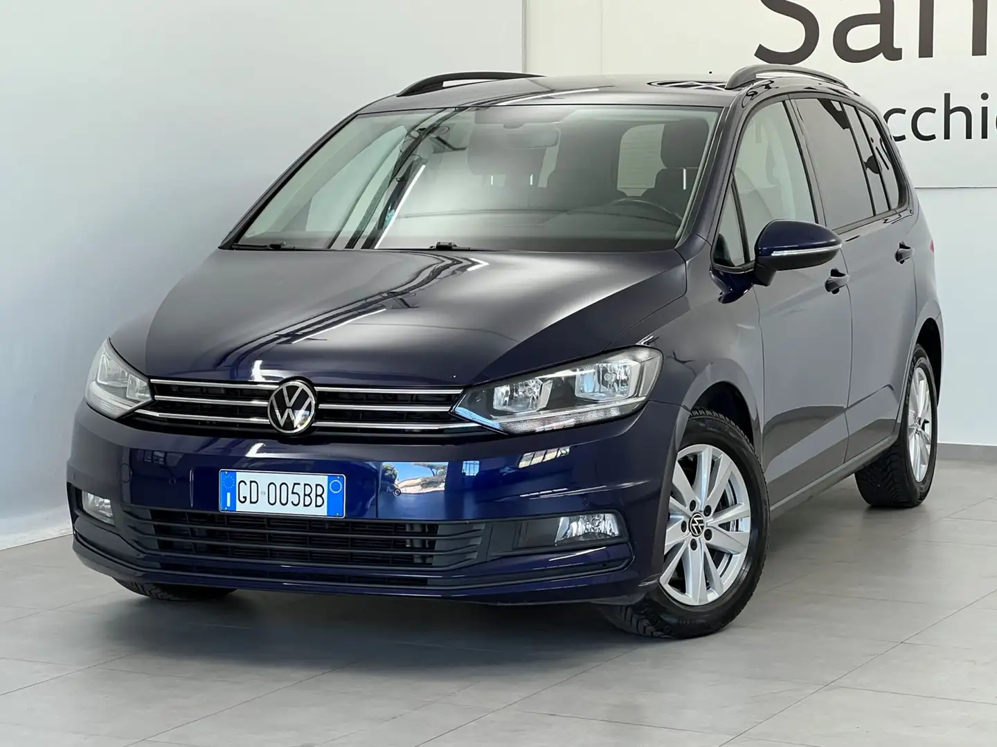 Volkswagen Touran Touran 2.0 tdi Business dsg Blu/Azzurro - 2