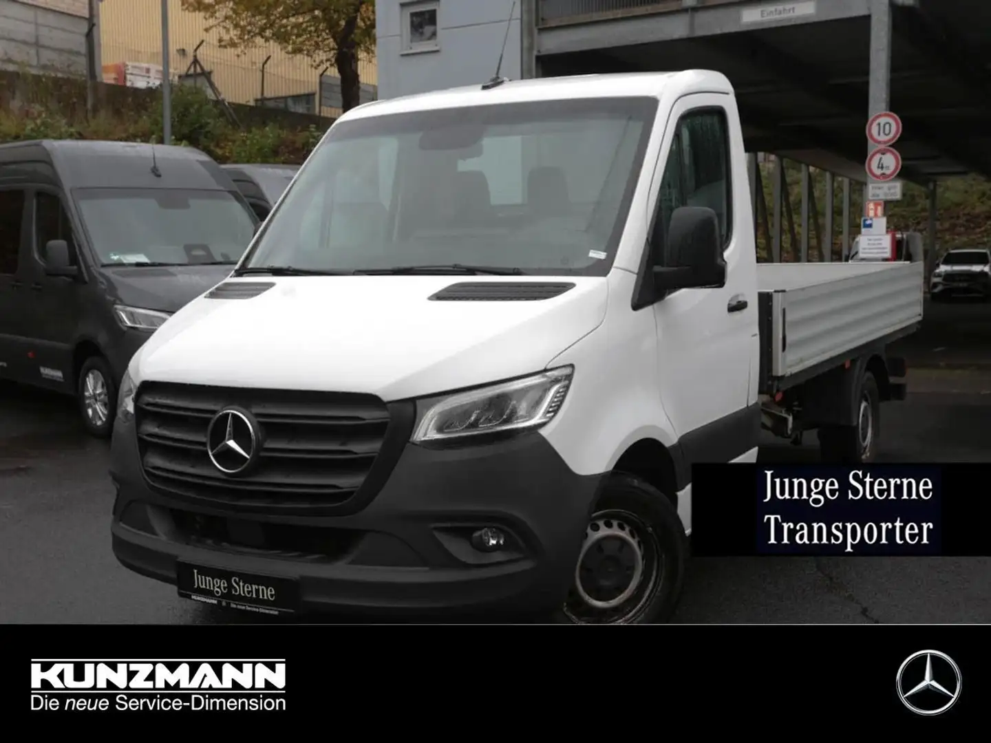 Mercedes-Benz Sprinter 315 CDI Pritsche Standard Navi AHK LED Blanc - 1